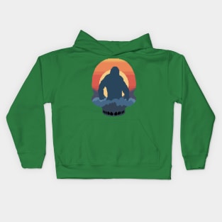 BIG APE Pixel Art Kids Hoodie